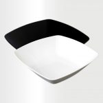 Square Bowl Large B&W