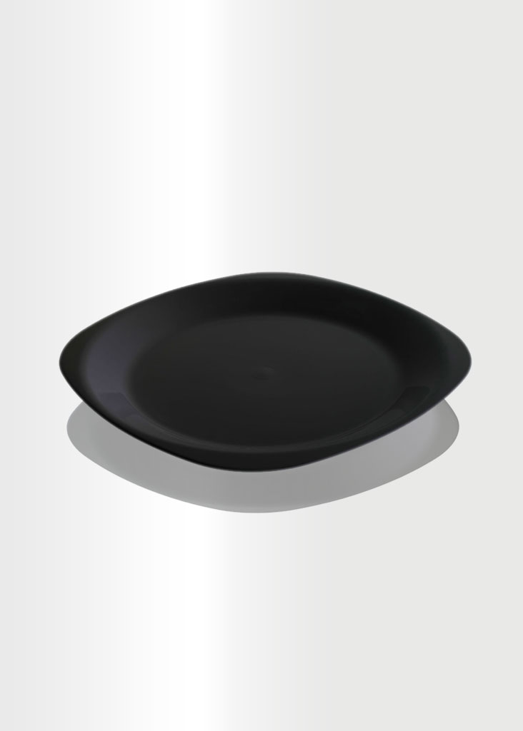 Flat Plate Medium Black