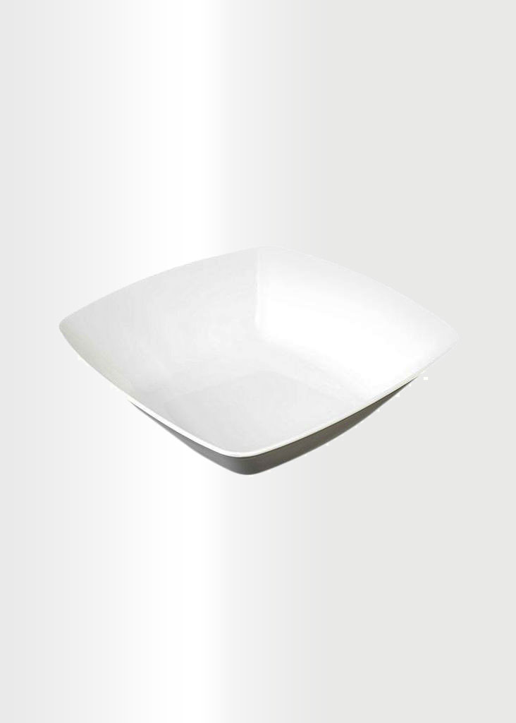 Square Bowl Large White