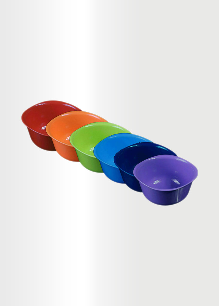 Bowl Medium Rainbow Set