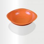 Deep Plate Large Orange