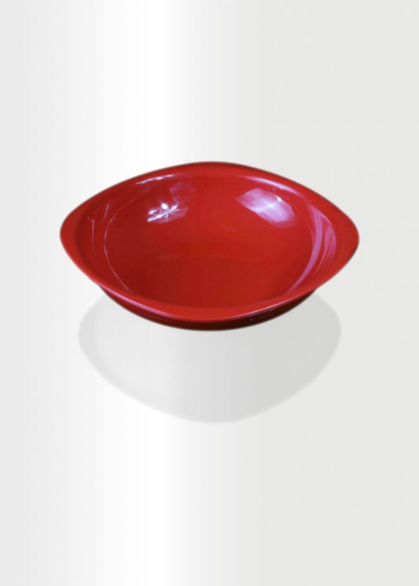 Deep Plate Large Red