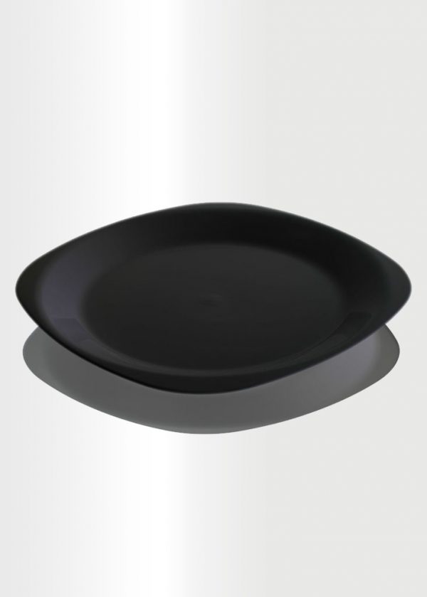 Flat Plate Large Black