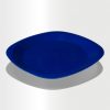 Flat Plate Large Navy Blue