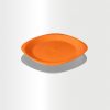 طبق مسطح صغير برتقالي