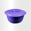 Large Bowl With Cover Violet