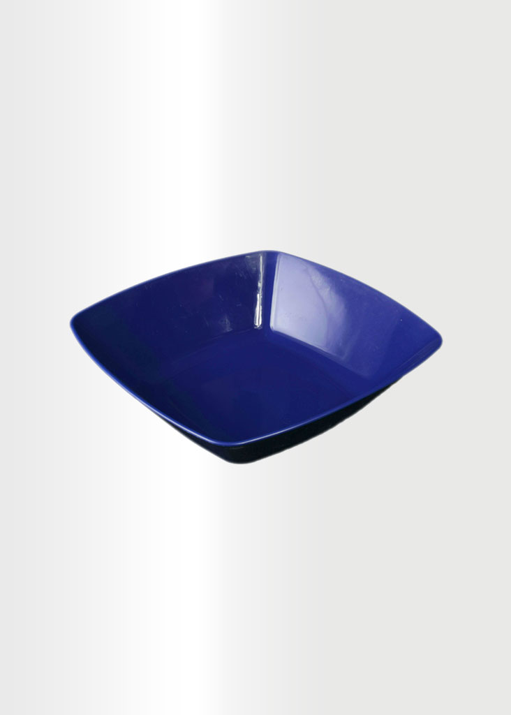 Square Bowl Medium Navy Blue