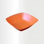 Square Bowl Medium Orange