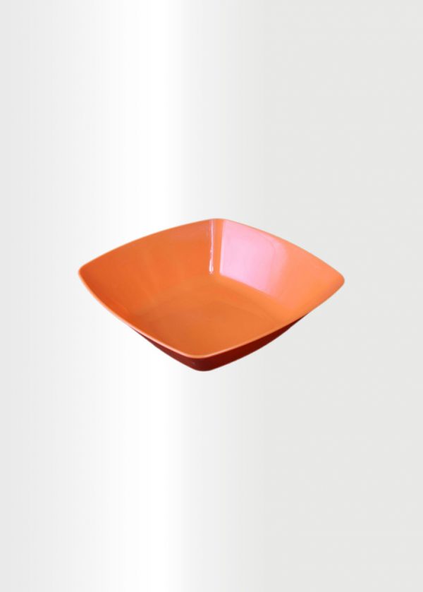 Square Bowl Small Orange