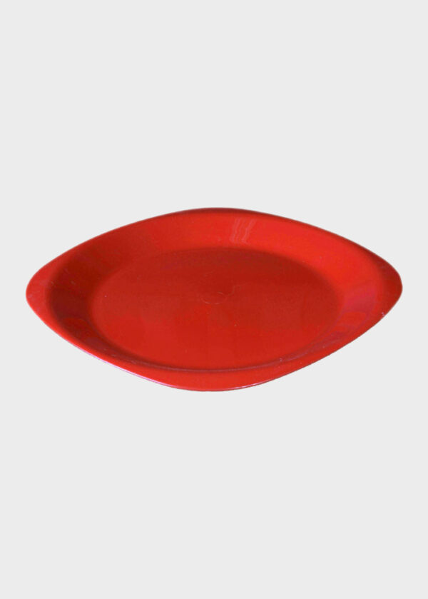 Flat Plate Large Red Back