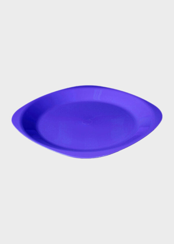 Flat Plate Large Violet Back