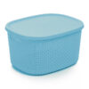 Basket W Cover Large Sky Blue S1